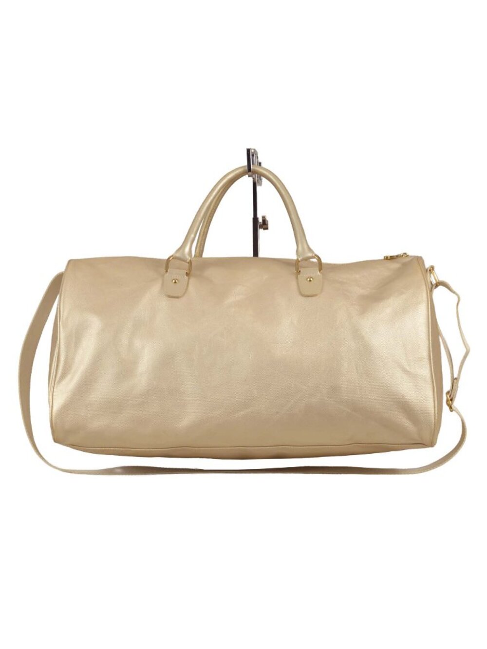 Michael Kors Shimmer Gold Carryall/Weekender Duffle Bag - Picture 7 of 11
